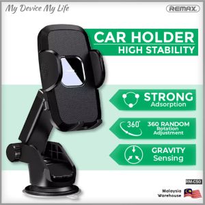 REMAX RM-C50 RM-C03 Tuxn Series Car Holder 360° Free Rotation Strong Adsorption