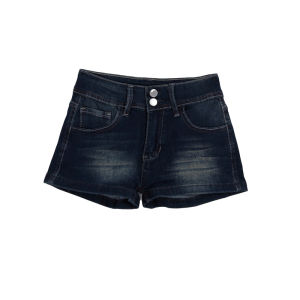 spao | Retro Water-washed Denim Shorts Slim Fit