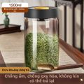 Myonly | Hũ Đựng Trà Thủy Tinh Cao Cấp, Kín Khí Chống Ẩm Nhỏ Gọn. 