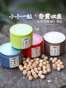 Wood Incense Pill Ball Sachet Ball Aromatherapy Beads Aromatic Beads Car Fragrance Bead Particles Lasting Aromatic Beads Pills Mosquito Repellent Portable Sachet