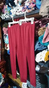 Legging Maroon Anak - Celana Legging Anak Perempuan 10 Tahun - Lejing Anak - Celana Legging Murah - Legging - Merah - Legging Panjang Anak Perempuan