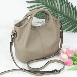 Royal Bagger กระเป๋าถือแบบย้อนยุคสำหรับผู้หญิงกระเป๋าถังแบบพกพาหนังแท้แฟชั่นลำลองสะพายไหล่กระเป๋าสะพายข้าง2609