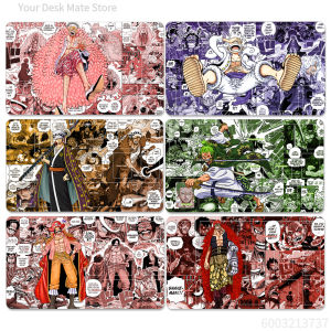 Bandai | OPCG One Piece Playmat Luffy Law Zoro Ace Perona Trading Card Game Mat Dedicated Card Play Against Table Mat