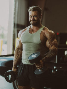 C Bao Chris Heavy Weight Tight Vest Mens American Thread Base Workout Clothes Trendy Sleeveless Waistcoat Sports T-shirt