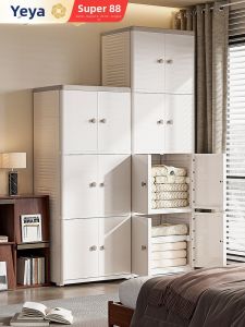 YEYA | Tủ Đựng Quần Áo Trẻ Em Treo Tường Đa Cấp