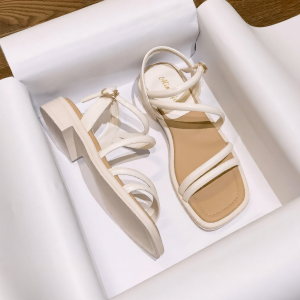 MIFEI | Summer Fairy Style French Design Soft Bottom Womens Sandals