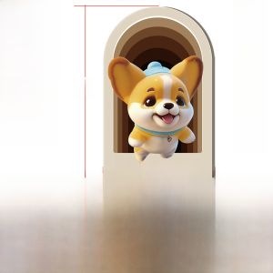 Cute Acrylic Wall Stickers 3D Animal Shaped Decorative Cover-ups for Hiding Wall Scratches And Cracks Adorable Children Room Decoration