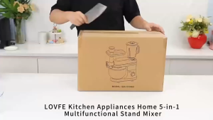 6L Electric Multi‑Function Food Processor Heavy‑Duty Electric Mixer with Stainless Steel Bowl Meat Grinder Chopper Blender Juicer Cooking Machine