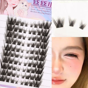 Dorisna 10 Row Multi-style False Eyelashes Cat Fox Sunflower Comic Eyelash Clusters Lashes Extension Eyes Makeup