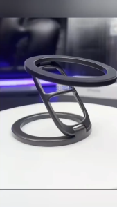 Foldable Double Sided Magnetic Phone Holder for Magsafe Gym Treadmill Universal Folding Car Holder Magnetic Smartphone Stand