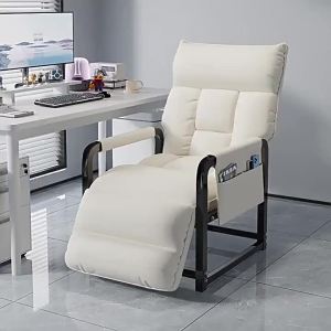 🔥SG Local Seller🔥2025 Upgraded 5 Gear Adjustable Lazy Recliner Sofa Chair Thickened Sleeping Lounge Arm Chair Both Use Sit Or Lie