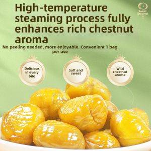 KAM YUEN | Organic Ready-to-Eat Chestnut Nuts Snack