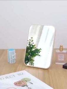 HomiesTrends Face Makeup Mirror Desktop Vanity Mirror Large Folding Portable Square Mirrors