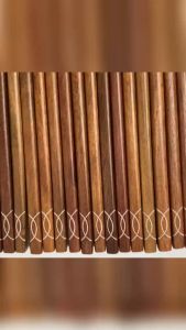 Bộ 10 đôi đũa gỗ cẩm xà cừ cao cấp vân gỗ sắc nétđũa được làm từ gỗ tự nhiên không sơn tẩm màu độc hại
