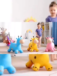 ตุ๊กตายางเด้งดึ๋งๆ ม้ายาง ม้าโยก ม้ากระโดด รูปสัตว์น่ารัก หลากหลายแบบ [พร้อมส่งจากไทย]