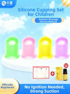 ZHONGLIANG | Bộ Dụng Cụ Gua Sha và Cupping Cho Trẻ Em