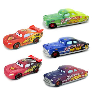Takara Tomy | New Disney Pixar Cars Color Changing Series Toy Cars Lightning McQueen Dr. Hudson 1:55 Plastic Diecast Model Car Birthday Gifts