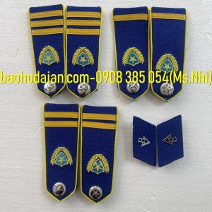 Cầu vai bảo vệ thông tư 08 kèm ve áo (combo 2 món)