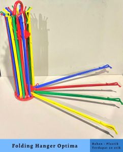folding hanger 20stick / hanger gantung baju bayi / hanger gantung putar