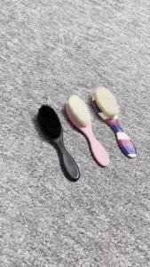 1pc Professional Barber Fade Brush For Men Cleaning And Dusting Brush For Beard And Hair Perfect For Grooming And Styling Tools