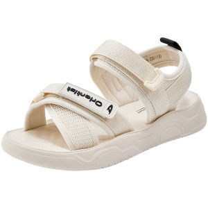 DUSTO | Summer Sporty Sandals for Dress Comfortable Thick Soft Bottom with Magic Tape