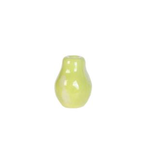 Decorative Ceramic Pear Shaped Candle Holder Living Room Aromatherapy Stick Holder Creamy Style Desktop Decoration Ornaments