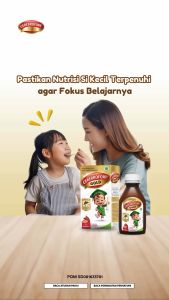 Cerebrofort Gold Sirup Multivitamin Rasa Strawberry 100 ml