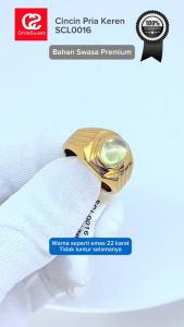 Cincin Pria Keren: Eksklusif & Anti-Karat SCL0016