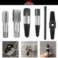 1/2” or 3/4” Broken Water Pipe Damages Damaged Screw Extractor Water Pipe Thread Repair Tap Set Broken Screw Bolt Screw Easy Out Remover Water Pipe. 