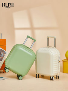 Lightweight Mini Travel Suitcase 18 Inch Childrens Thickened Durable Password Boarding Box Girls Carry-On Luggage with Wheel