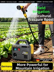 LONGKE | Portable Rechargeable High Power Long Range Water Pump
