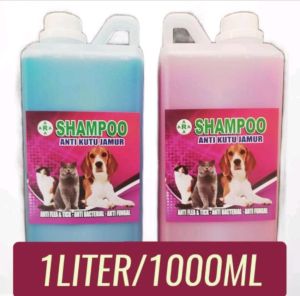 Shampo Kucing Dan Anjing 1 Liter Anti Kutu Anti Rontok Anti Minyak Dan Anti Bakteri Basmi Kutu 100% Bulu Halus Berkilau Proteksi Kesehatan Kulit Dan Mencerahkan Warna Bulu