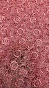 SKIG Hot Sale African Cord Lace Fabric 2026 High Quality Water Soluble Nigerian Guipure Cord Lace For Wedding 5 Yards AT3116-A1