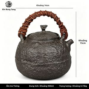 XINLONGTANG | Bộ Trà Sắt Đúc Handmade Cao Cấp Dành Cho Pha Trà