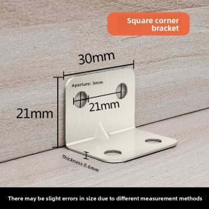 FULAIAN | Heavy-Duty 90 Degree Angle Bracket L-Triangle Iron T-Plate Connector Hardware