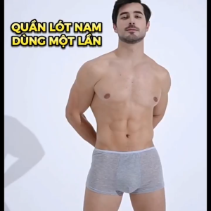 Quần lót giấy quần lót nam dùng một lần kháng khuẩn chất lượng cao đồ lót du lịch dùng một lần vô trùng kháng khuẩn