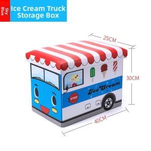 DANBIYIN | Multifunction Storage Bench Toy Box for Children