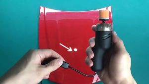 Set Alat Mesin Poles Penghilang Baret Body Kaca Mobil Motor Mini Portable Car Polisher