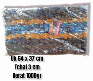 keset bulu macan jumbo tebal empuk/halus