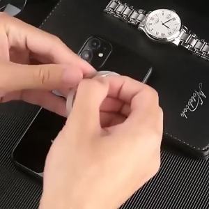 Kepingan Magnet Pengecasan Tanpa Wayar Magsafe Pelekat Belakang Magnet Mengecas Magnet Alat Kereta Magnet Sangat Nipis Magnet Magnet Cincin Besi