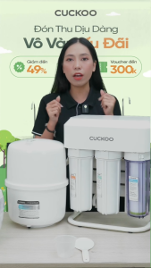 Máy Lọc Nước Để Gầm Cuckoo 9 Lõi K-Pure Signature CP-ERPV0901U/WHVNCV