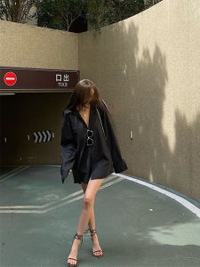 Extra Large Casual Polyester Shirt for Women with POLO Collar Mid Length Long Sleeves Loose Fit Summer Shirt for Inside and Outside Wear