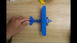 Mô Hình Lắp Ráp 3D Máy Bay Waco YKS-6 – In Màu Sẵn Trẻ Em ≥8 Tuổi & Hobbyist