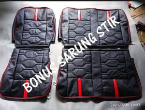 Sarung jok suzuki new carry 2020 motif simple premium quality