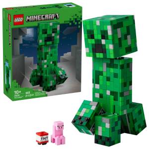 LEGO | LEGO® Minecraft® The Creeper™ 21276 Creeper Minifigure and A TNT Buildable Toy Birthday Gift 665Pieces