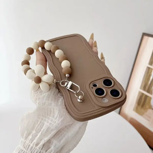 Lovely flower beaded following wrist belt designed for the iPhone 16/7/8/11/12/13/14/15 / X/XR/Xs/Plus/Max/Pro/Pro SE2 design