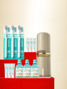 Hawking | Travel Oral Care Kit Toothpaste Toothbrush Mouthwash Gingival Capsules