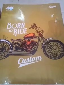BUKU TULIS BERGARIS 1PAK SIDU 38 LEMBAR ISI 10 GAMBAR COWO CEWE TOKO QIRTOS
