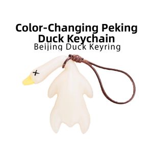 TANGJIXIONG | Color Changing Duck Keychain Toy