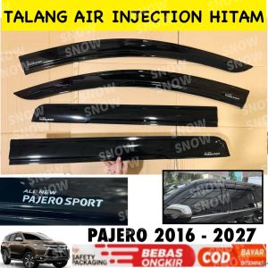 Talang Air All New Pajero Sport 2016 2018 2023 2024 2025 2026 2027 Side Visor Injection Hitam